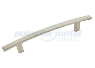 Satin Nickel Zinc Alloy Cabinet Pull Handle 5&quot; Length For Hardware