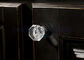 Brilliant Crystal Kabine Kulpları Ve Düğmeleri Dekoratif Kabinet Düğmeleri Brushed Nikel