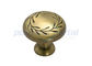 1 1/4&quot; Cabinet Handles And Knobs Gilded Bronze Zinc Alloy Mushroom Cabinet Knobs