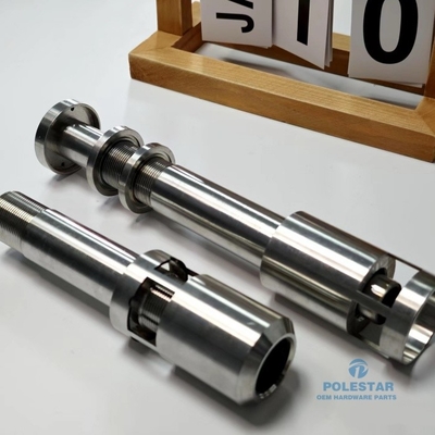 Kesinlik Metal Paslanmaz Çelik Çubuk Bisikletler ve Tekerlekli Sandalyeler için CNC İşlenmiş Parçalar