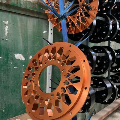 Hassas Alüminyum Transmisyon Çarkı CNC İşlenmiş Bisiklet Çarkı Değiştirme İçin